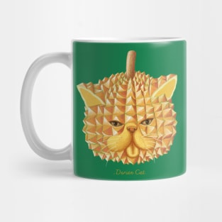 durian cat Mug